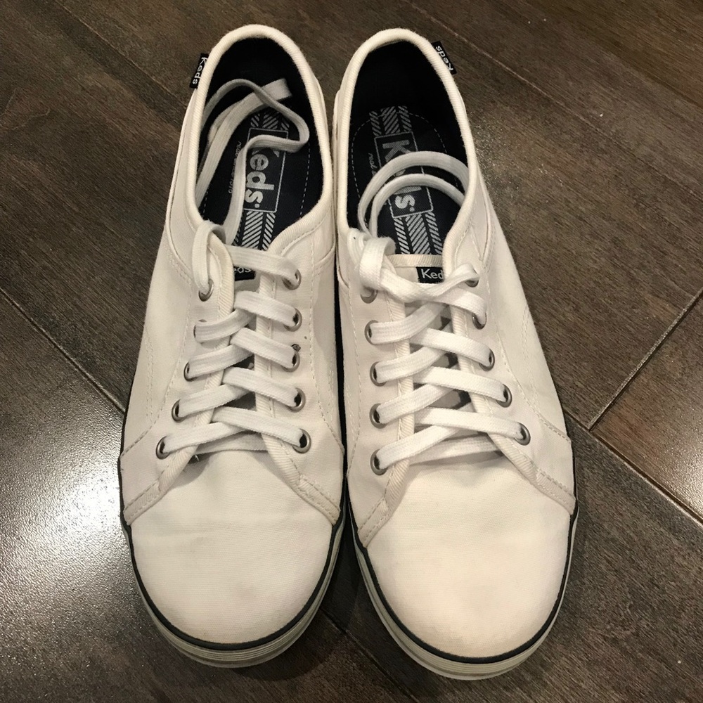 white keds shoes